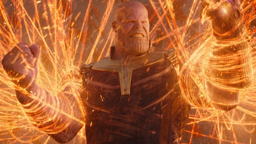 thanos with doctor strange spell