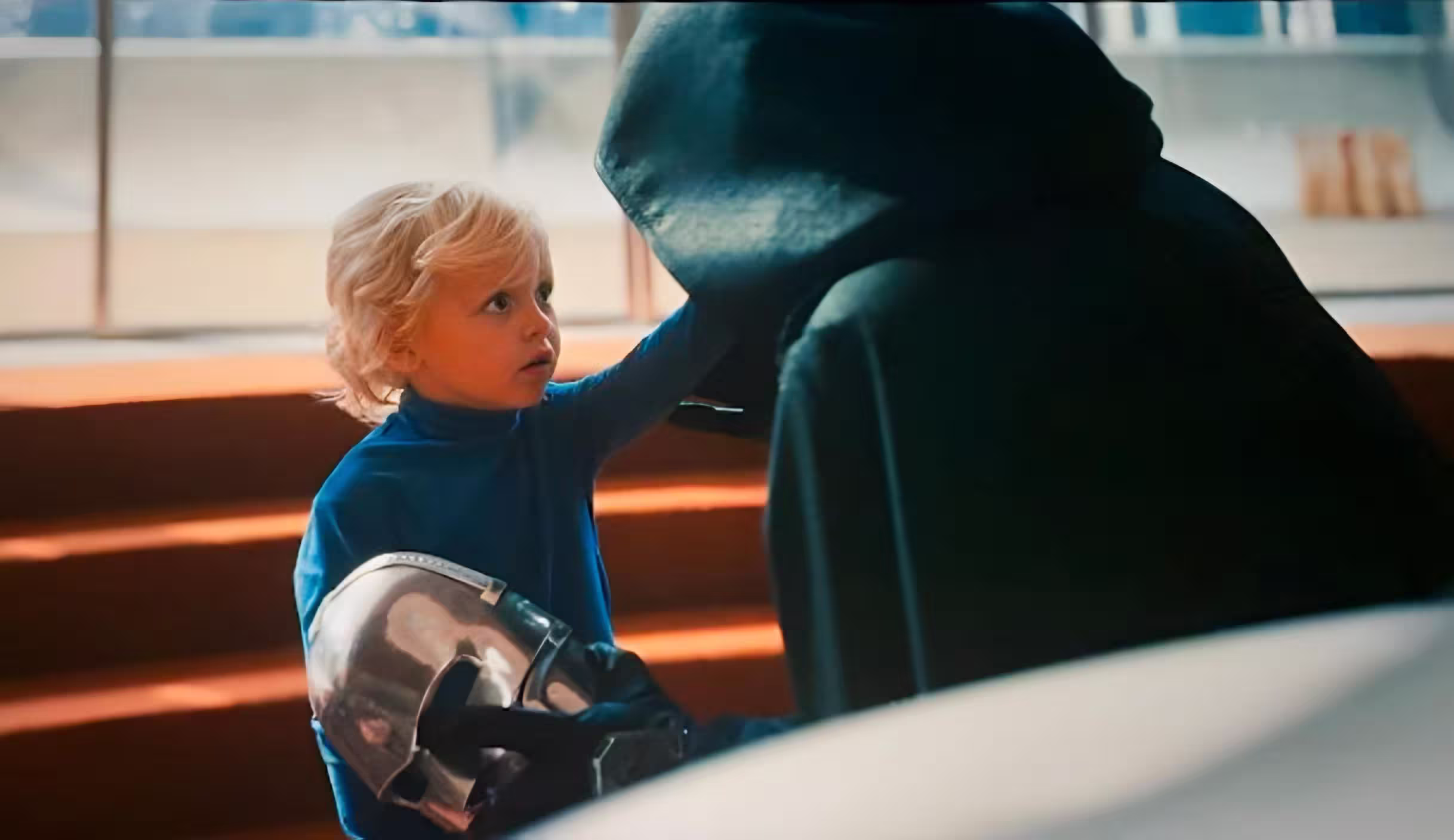 Every Universe In Doomsday: Earth-616, 828, 10005 5 Doctor Doom With Franklin Richards In The Mid-Credits Scene Of The Fantastic Four: First Steps