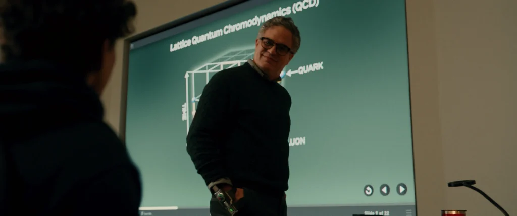 Marvel Scrubbed Four Characters From The Brand New Day Trailer — Here'S The Evidence 2 Mark Ruffalo As Bruce Banner In Glasses And Jacket Smiling In Conversation Indoors