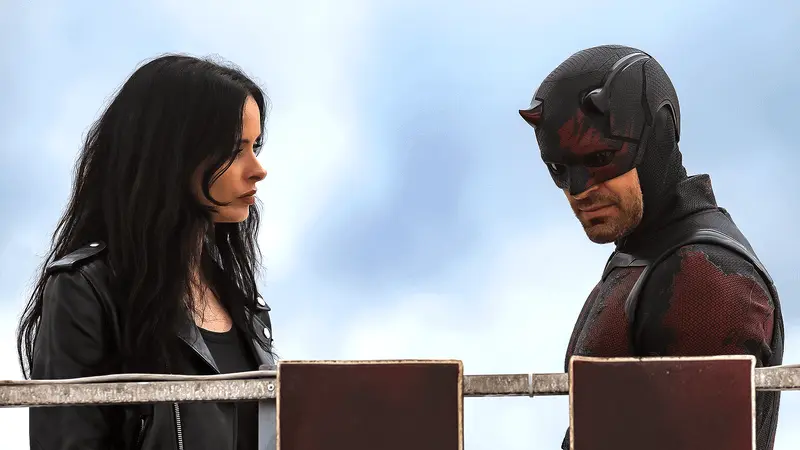 Daredevil: Born Again Episode 6 — Everything We Know About Jessica Jones' Mcu Return 1 Daredevil And Jessica Jones Standing Together In Daredevil Born Again Season 2