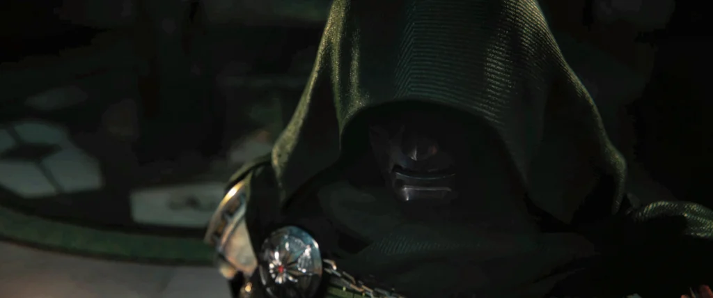 Avengers: Doomsday: Release Date, Cast, Trailer &Amp; More 1 Doctor Doom, Hooded, In A Dark Room In The Avengers: Doomsday Trailer