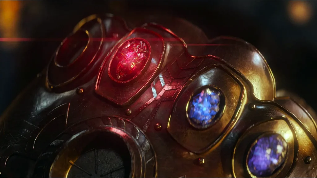 infinity gauntlet with stones