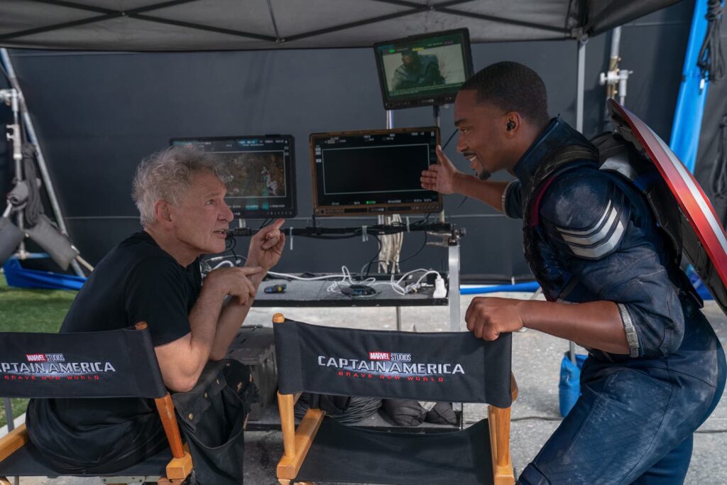 captain america brave new world set photo