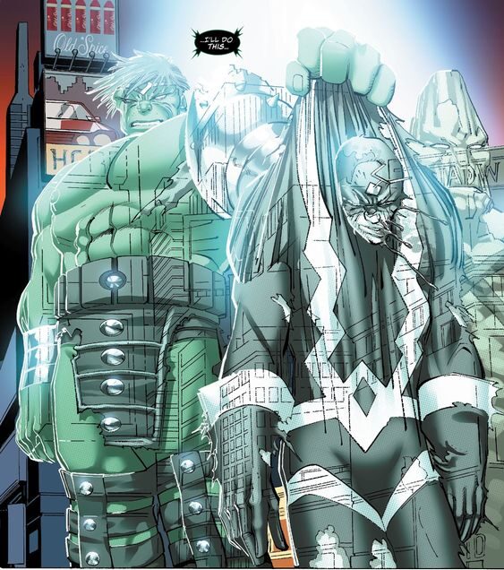 Hulk hanging black bolt