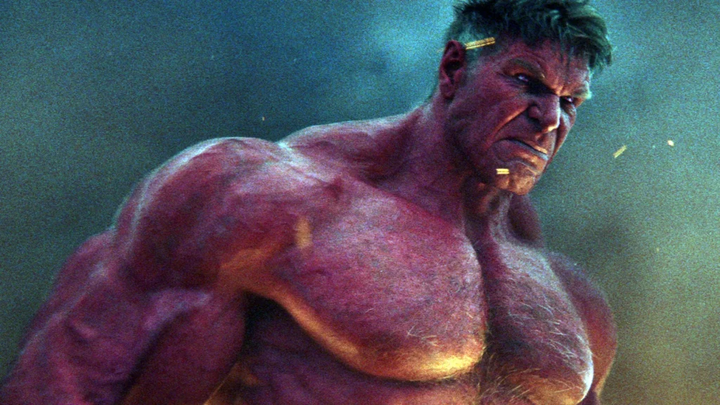 red hulk angry