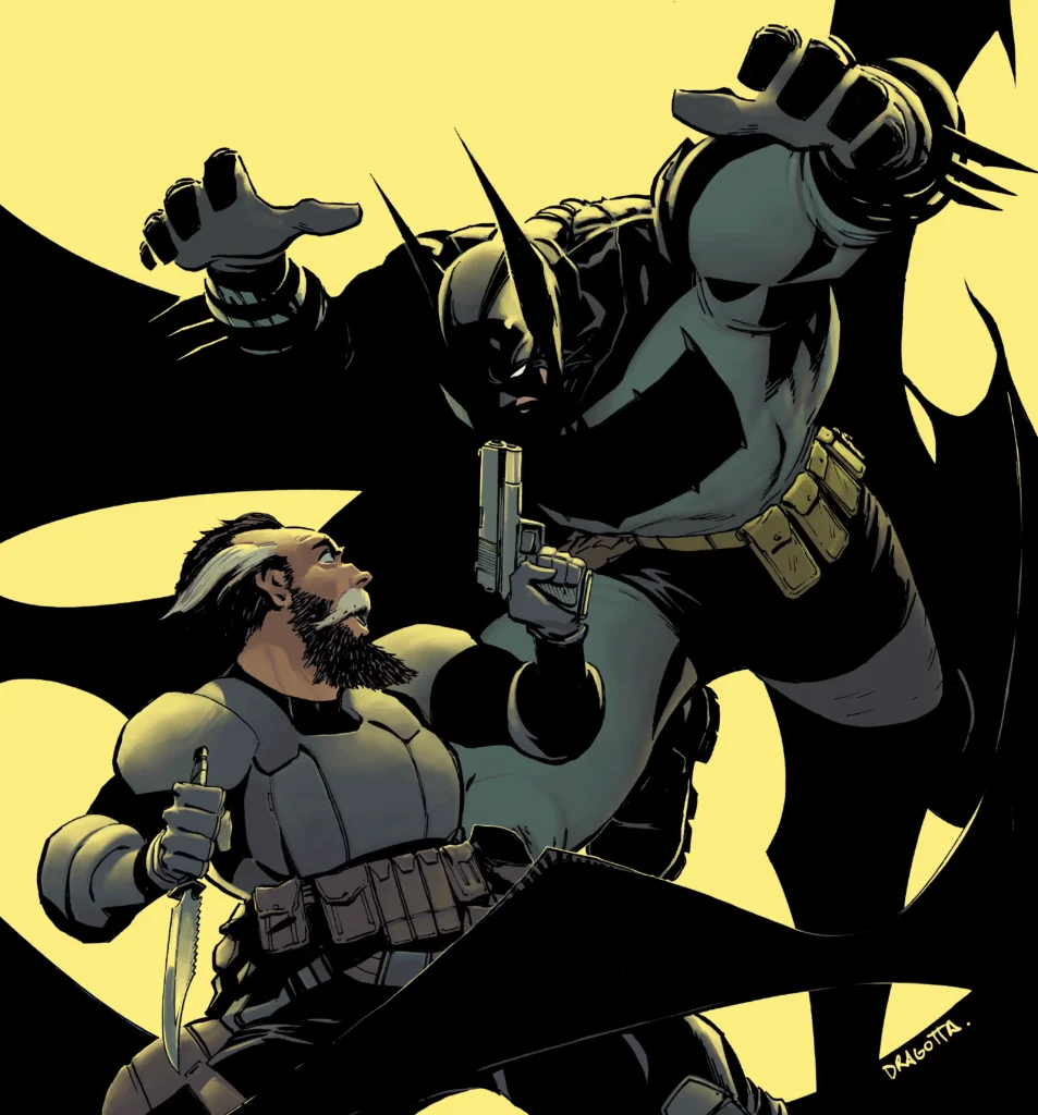 batman-vs-alfred-pennyworth-pointing-a-gun-at-batman