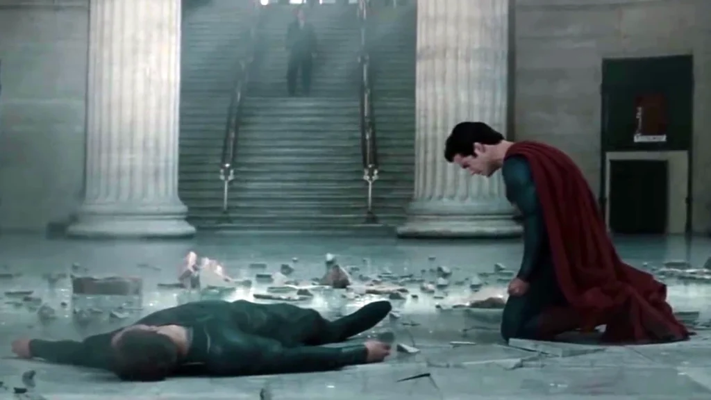 superman kills zod