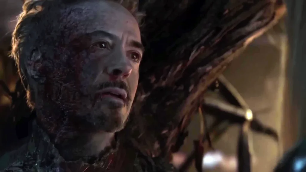 Tony Stark Looking At Death