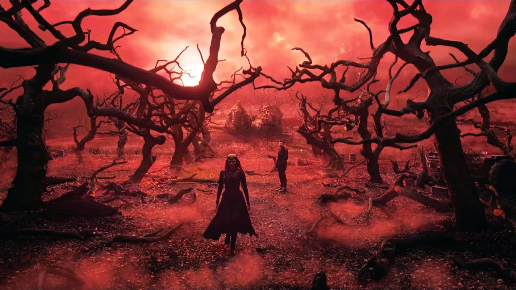 Scarlet Witch And Doctor Strange In Hex