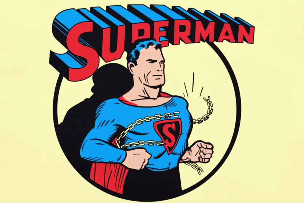 Superman Breaking Chain