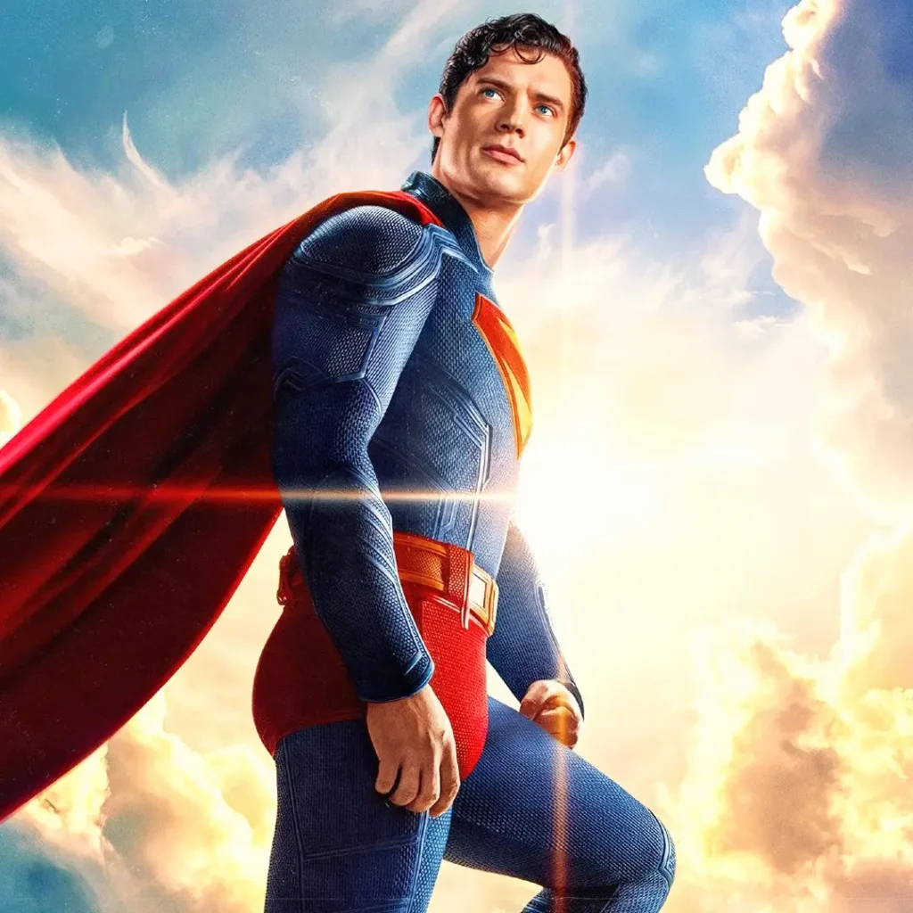 Superman In Heroic Pose