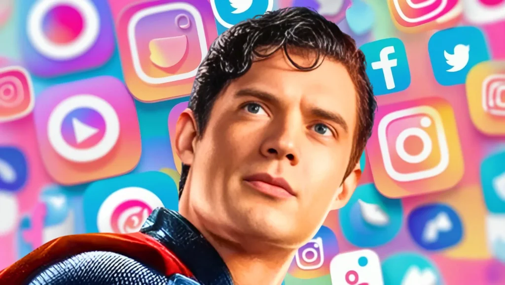superman social media target