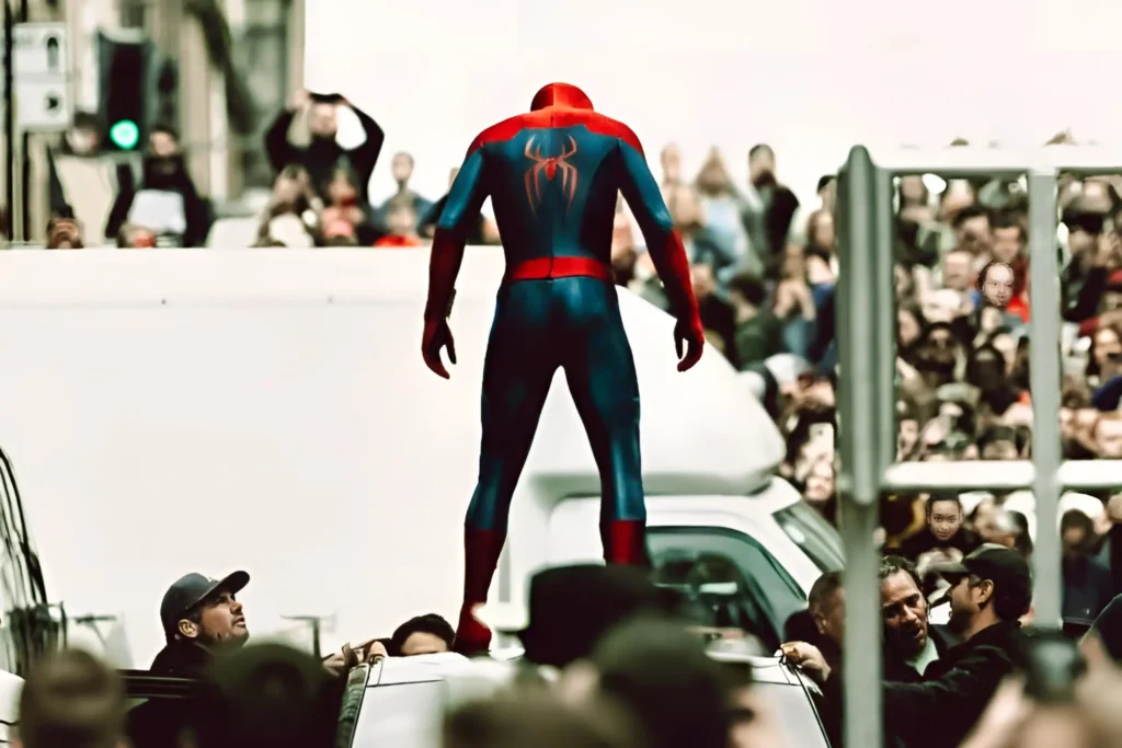 Spider-Man Brand New Day Shooting Photo