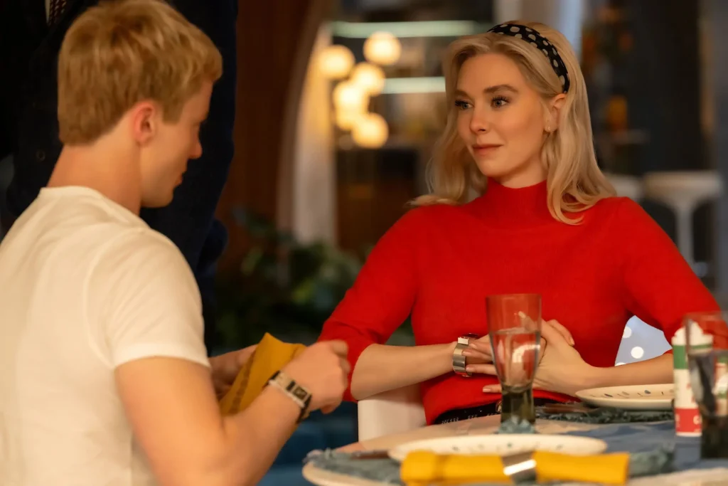 Sue Storm And Johny Storm In Dinning Table