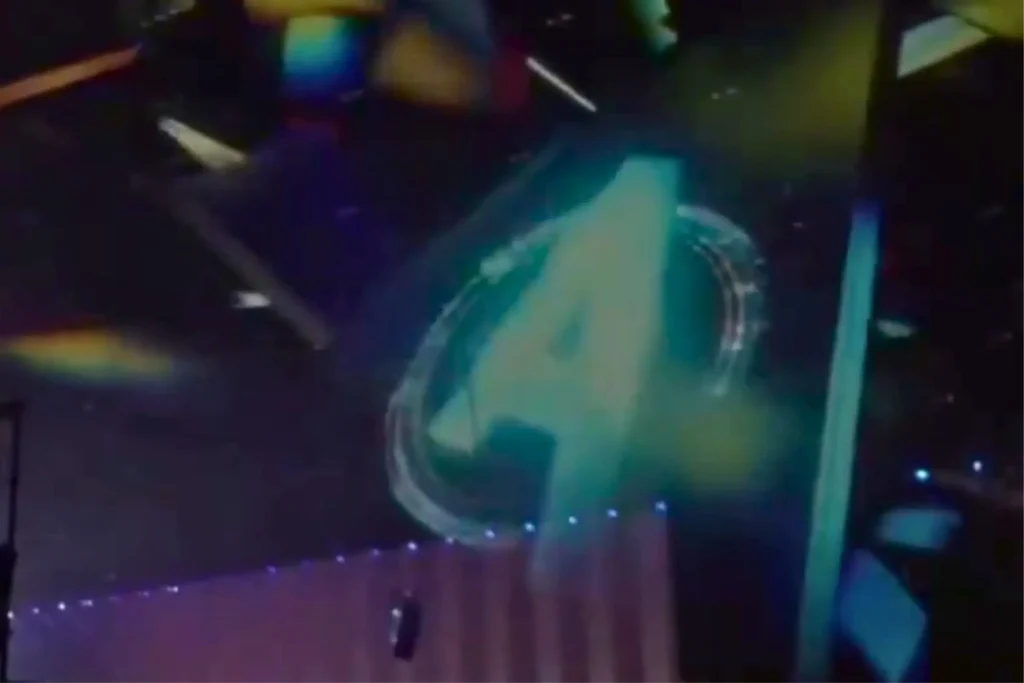 Avengers Logo-Shanghai Light Show