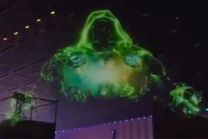Doctor Doom-Shanghai Light Show
