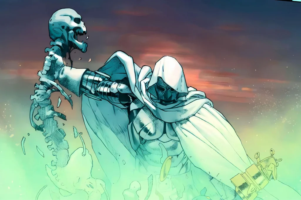 Doctor Doom kills Thanos (Secret Wars #8)