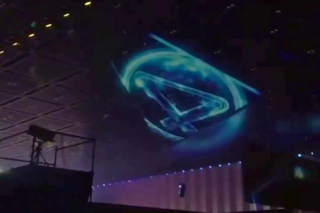 Fantastic Four Logo-Shanghai Light Show