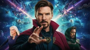 Doctor Strange With Clea And Doctor Doom